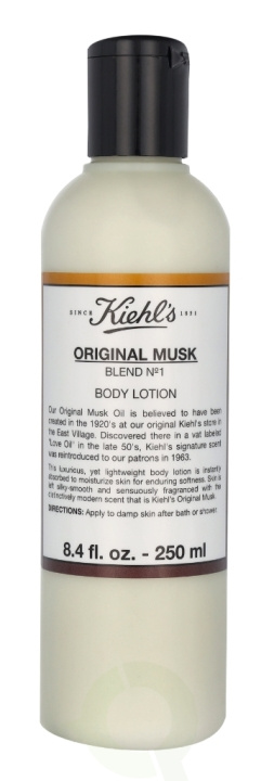 Kiehl\'s Musk Body Lotion 250 ml in de groep BEAUTY & HEALTH / Huidsverzorging / Lichaamsverzorging / Body lotion bij TP E-commerce Nordic AB (C78905)