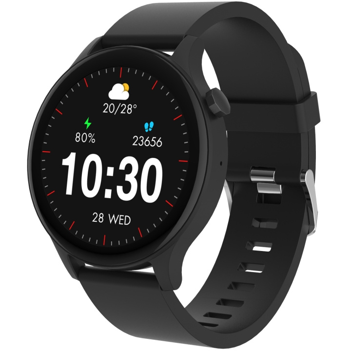 Denver Bluetooth Smart Watch Svart in de groep SPORT, VRIJE TIJD & HOBBY / Smartwatch & Activiteitsmeters / Smartwatches bij TP E-commerce Nordic AB (C78949)