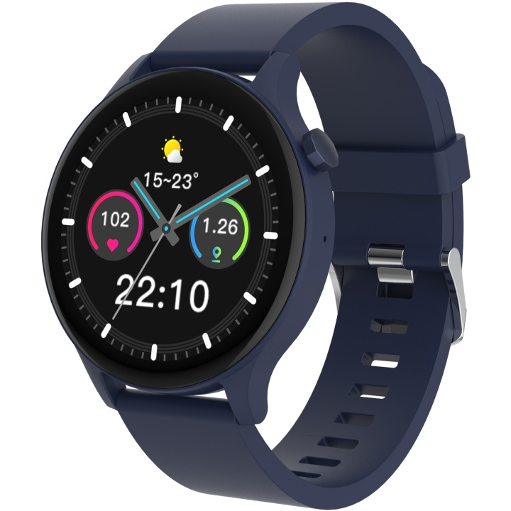 Denver Bluetooth Smart Watch Blå in de groep SPORT, VRIJE TIJD & HOBBY / Smartwatch & Activiteitsmeters / Smartwatches bij TP E-commerce Nordic AB (C78951)