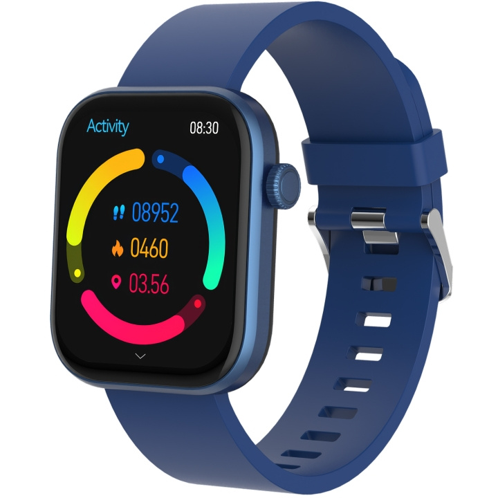 Denver Bluetooth AMOLED Smart Watch Blå in de groep SPORT, VRIJE TIJD & HOBBY / Smartwatch & Activiteitsmeters / Smartwatches bij TP E-commerce Nordic AB (C78953)