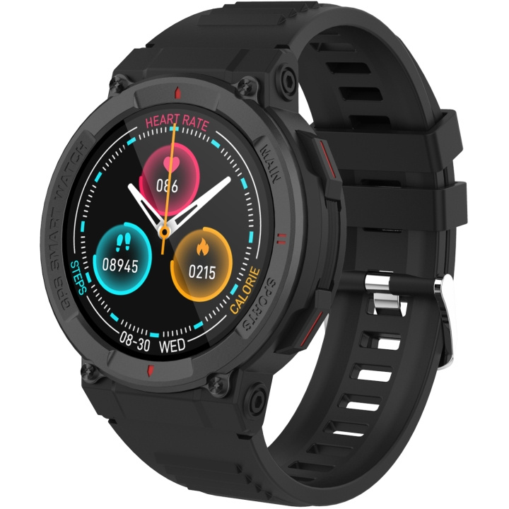 Denver Bluetooth smartwatch med GPS Svart in de groep SPORT, VRIJE TIJD & HOBBY / Smartwatch & Activiteitsmeters / Smartwatches bij TP E-commerce Nordic AB (C78955)