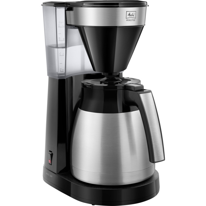 Melitta Termosbryggare EASY TOP 2.0 Therm rostfri 1,25l in de groep HUISHOUDEN & TUIN / Huishoudelijke apparaten / Koffiezetapparaten en accessoires / Thermosbrouwers bij TP E-commerce Nordic AB (C78959)