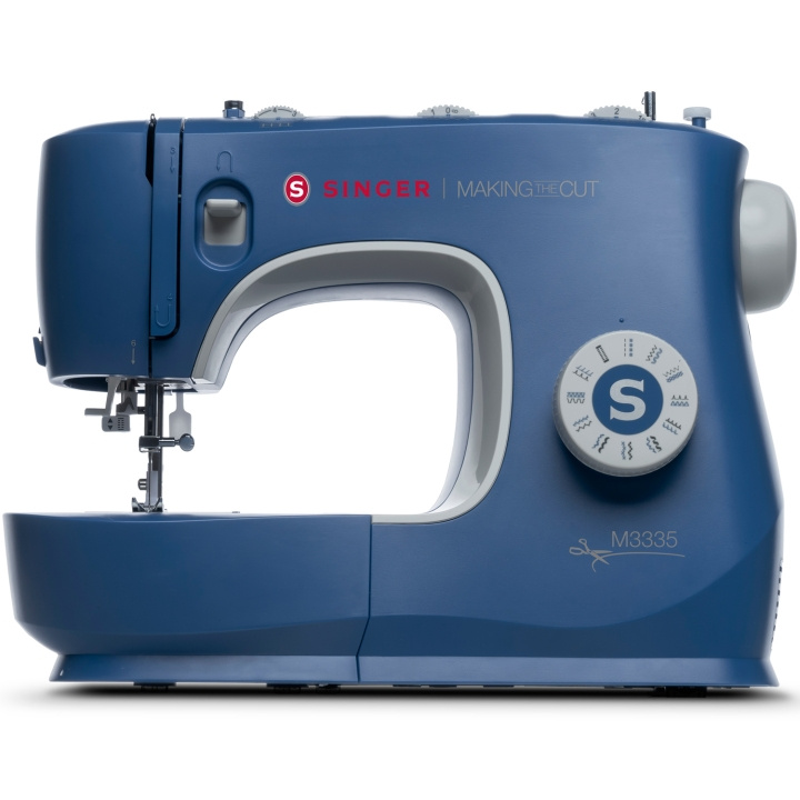 Singer Symaskin M3335-BU Mekanisk 24st Sömmar, Nålträdare in de groep HUISHOUDEN & TUIN / Huishoudelijke apparaten / Naaimachine & Accessoires / Naaimachines bij TP E-commerce Nordic AB (C78962)