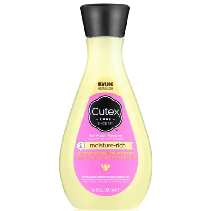 Cutex Moisture-Rich Nail Polish Remover 200ml in de groep BEAUTY & HEALTH / Manicure/pedicure / Nagellakverwijderaar bij TP E-commerce Nordic AB (C78989)