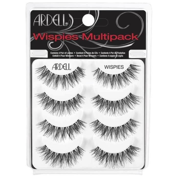 Ardell Wispies 4-pack in de groep BEAUTY & HEALTH / Makeup / Ogen & Wenkbrauwen / Nepwimpers bij TP E-commerce Nordic AB (C78990)