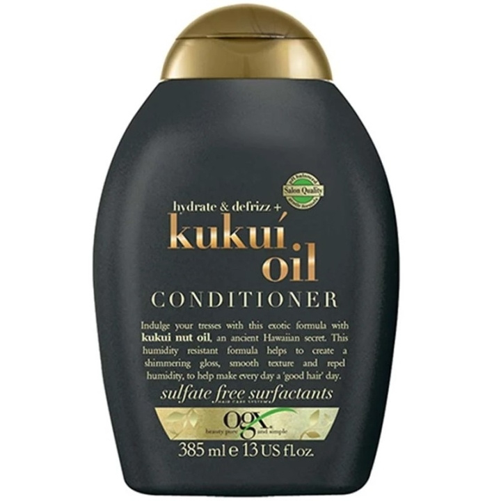 OGX Kukui Oil Conditioner 385ml in de groep BEAUTY & HEALTH / Haar & Styling / Haarverzorging / Conditioner bij TP E-commerce Nordic AB (C78993)