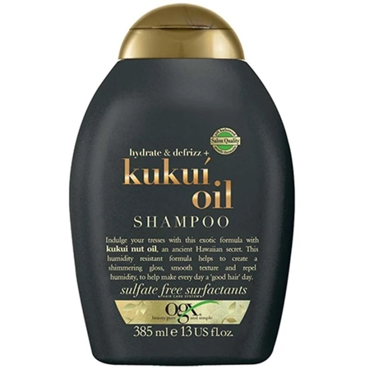 OGX Kukui Oil Shampoo 385ml in de groep BEAUTY & HEALTH / Haar & Styling / Haarverzorging / Shampoo bij TP E-commerce Nordic AB (C78994)