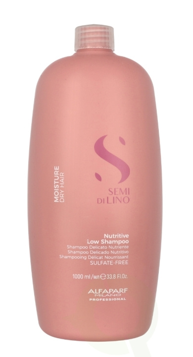 Alfaparf Semi Di Lino Nutritive Low Shampoo 1000 ml Dry Hair, Sulfate-Free in de groep BEAUTY & HEALTH / Haar & Styling / Haarverzorging / Shampoo bij TP E-commerce Nordic AB (C79015)