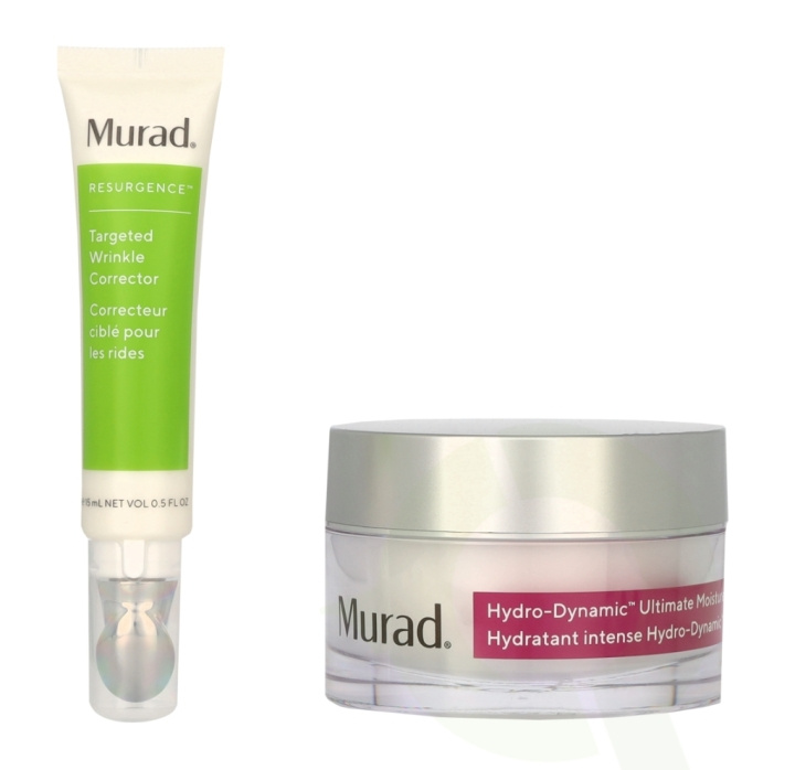 Murad Plump & Fill Value 2024 Set 65 ml Hydro-Dynamic Ultimate Moisture 50ml/Trageted Wrinkle Corrector 15ml in de groep BEAUTY & HEALTH / Huidsverzorging / Gezicht / Gezichtscrèmes bij TP E-commerce Nordic AB (C79046)