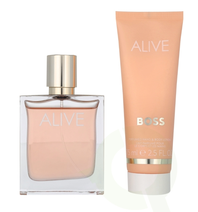 Hugo Boss Alive Giftset 125 ml Edp Spray 50ml/Body Lotion 75ml in de groep BEAUTY & HEALTH / Cadeausets / Cadeausets voor haar bij TP E-commerce Nordic AB (C79052)