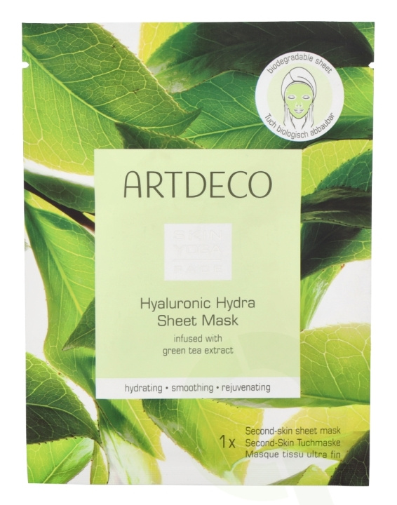 Artdeco Hyaluronic Hydra Sheet Mask 23 ml All Skin Types in de groep BEAUTY & HEALTH / Huidsverzorging / Gezicht / Maskers bij TP E-commerce Nordic AB (C79074)