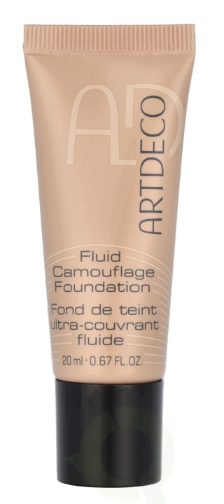 Artdeco Fluid Camouflage Foundation 20 ml #34 Warm/Medium Ivory in de groep BEAUTY & HEALTH / Makeup / Make-up gezicht / Foundation bij TP E-commerce Nordic AB (C79082)