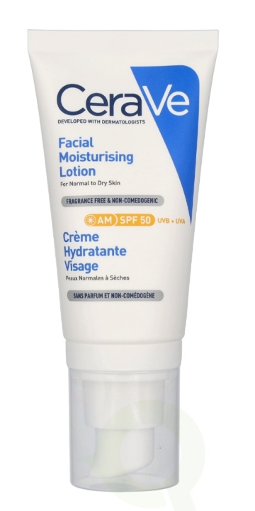 Cerave Facial Moisturising Lotion SPF50 52 ml For Normal To Dry Skin in de groep BEAUTY & HEALTH / Huidsverzorging / Lichaamsverzorging / Body lotion bij TP E-commerce Nordic AB (C79100)