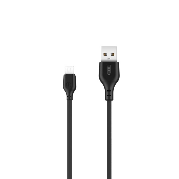 XO kabel NB103 USB - microUSB 2,0 m 2,1A svart in de groep COMPUTERS & RANDAPPARATUUR / Computerkabels / USB / Micro-USB bij TP E-commerce Nordic AB (C79140)