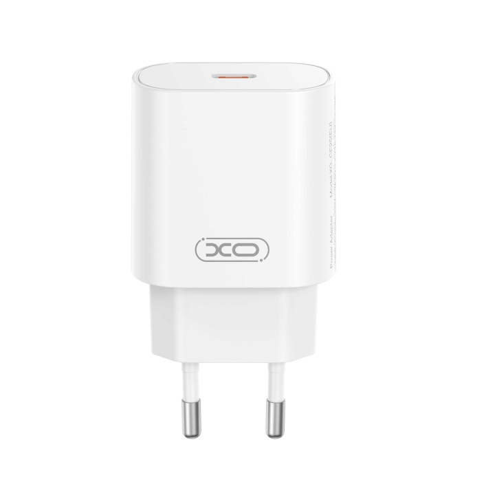 XO väggladdare CE25 PD 25W 1x USB-C vit in de groep SMARTPHONE & TABLETS / Opladers & Kabels / Wandoplader / Wandoplader Type C bij TP E-commerce Nordic AB (C79318)