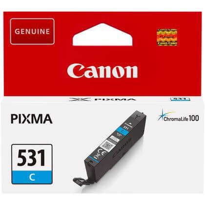 Canon Bläck 6119C001 CLI-531 Cyan in de groep COMPUTERS & RANDAPPARATUUR / Printers & Accessoires / Inkt & Toner / Inktpatronen / Canon bij TP E-commerce Nordic AB (C79424)