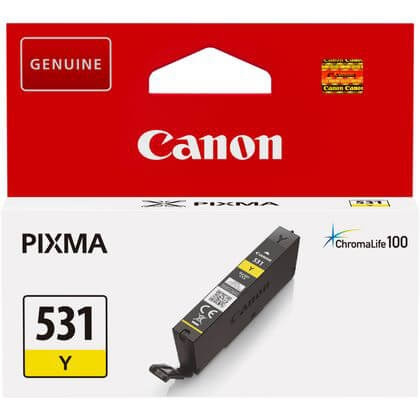 Canon Bläck 6121C001 CLI-531 Gul in de groep COMPUTERS & RANDAPPARATUUR / Printers & Accessoires / Inkt & Toner / Inktpatronen / Canon bij TP E-commerce Nordic AB (C79426)