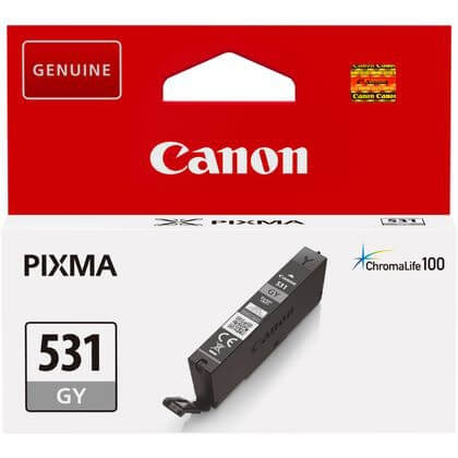 Canon Bläck 6122C001 CLI-531 Grå in de groep COMPUTERS & RANDAPPARATUUR / Printers & Accessoires / Inkt & Toner / Inktpatronen / Canon bij TP E-commerce Nordic AB (C79427)