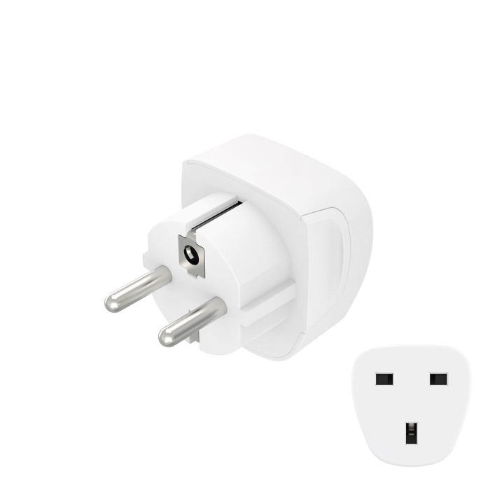 Hama Reseadapter Typ G UK-EU in de groep HUISHOUDEN & TUIN / Elektriciteit & Verlichting / Reisadapters bij TP E-commerce Nordic AB (C79449)