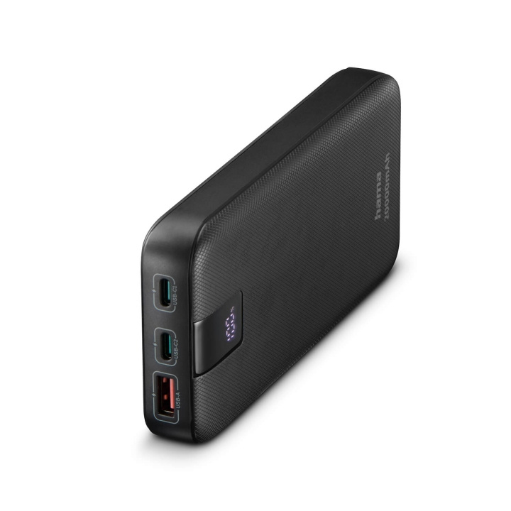 Hama Powerbank PD 20000mAh 2xUSB-C+1xUSB-A Antracit in de groep SMARTPHONE & TABLETS / Opladers & Kabels / Powerbanks bij TP E-commerce Nordic AB (C79492)