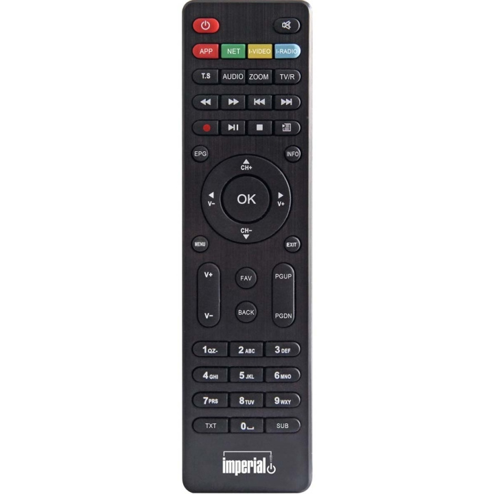 imperial Remote Control HD6i, HD6i Twin, HD6i kompakt in de groep HOME ELECTRONICS / Audio & Beeld / TV & Accessoires / Afstandsbedieningen bij TP E-commerce Nordic AB (C79519)