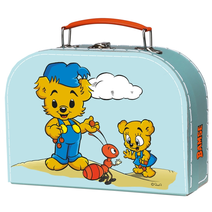 Micki Bamse Pappväska Turkos in de groep SPEELGOED, KINDER- & BABYPRODUCTEN / Reizen / Kindertassen / Koffers bij TP E-commerce Nordic AB (C79533)