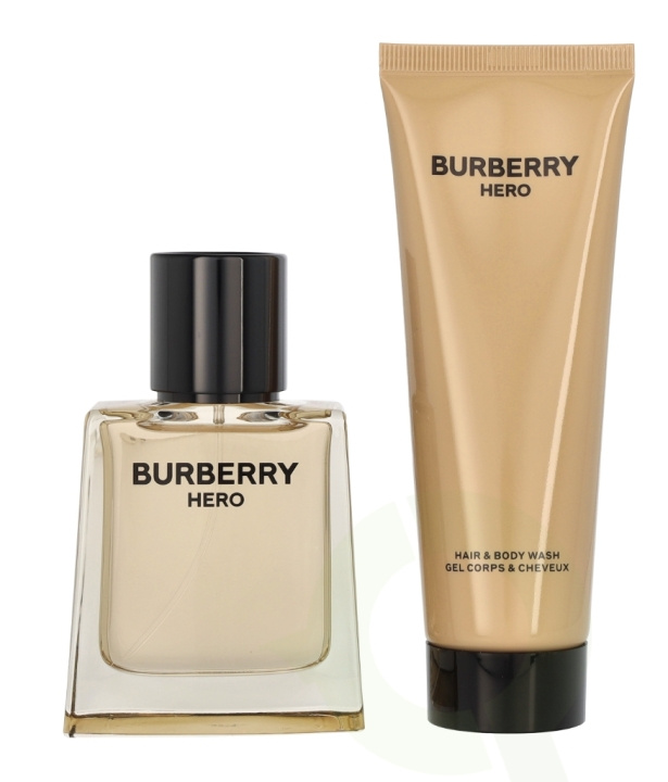 Burberry Hero Giftset 125 ml Edt Spray 50ml/Hair & Body Wash 75ml in de groep BEAUTY & HEALTH / Cadeausets / Cadeausets voor haar bij TP E-commerce Nordic AB (C79556)