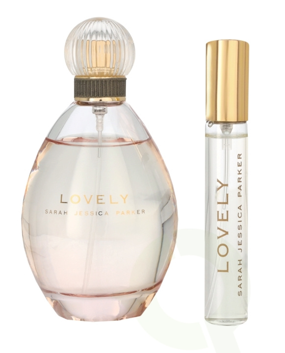 Sarah Jessica Parker Lovely Giftset 115 ml Edp Spray 100ml/Edp Travel Spray 15ml in de groep BEAUTY & HEALTH / Cadeausets / Cadeausets voor haar bij TP E-commerce Nordic AB (C79581)