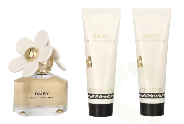 Marc Jacobs Daisy Giftset 200 ml Edt Spray 50ml/Body lotion 75ml/Shower Gel 75ml in de groep BEAUTY & HEALTH / Cadeausets / Cadeausets voor haar bij TP E-commerce Nordic AB (C79588)