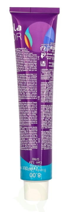 Fanola Hair Color Cream 100 ml 8.00 Intense Light Blond in de groep BEAUTY & HEALTH / Haar & Styling / Haarverzorging / Haarverf / Haarverf & Kleurbommen bij TP E-commerce Nordic AB (C79591)