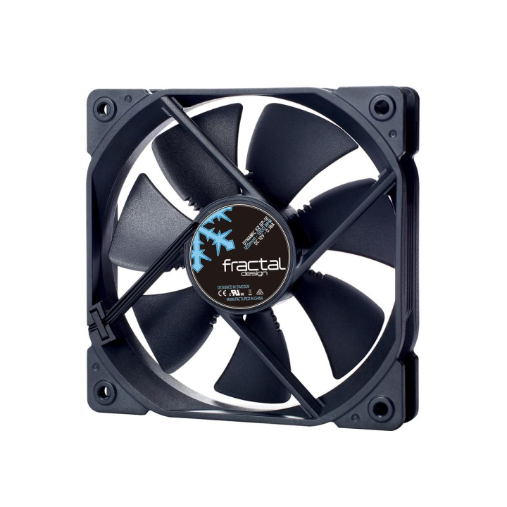 Fractal Design Dynamic X2 GP-12 120mm Zwart in de groep COMPUTERS & RANDAPPARATUUR / Computeronderdelen / Koeling / Chassisventilatoren bij TP E-commerce Nordic AB (C79705)