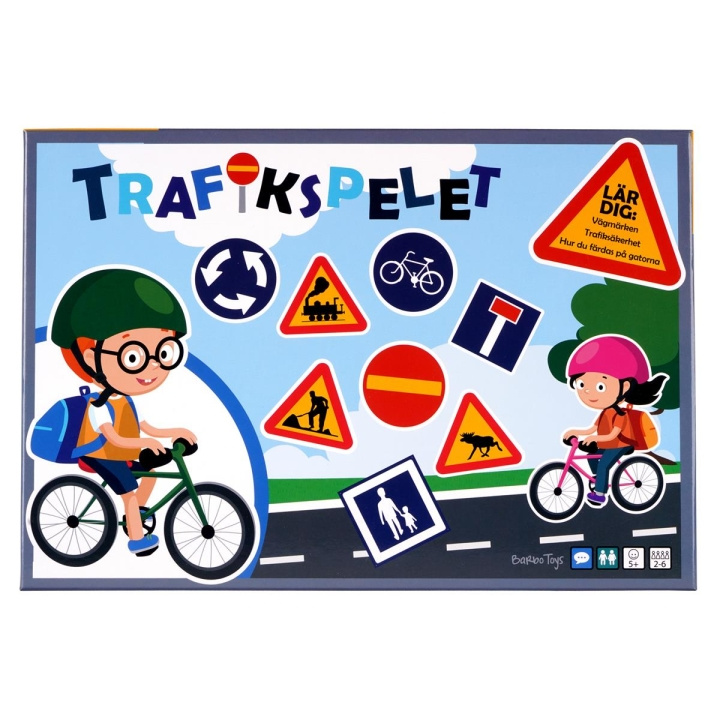 Barbo Toys Barbo Klassiek Verkeersspel (SE) in de groep SPEELGOED, KINDER- & BABYPRODUCTEN / Spelletje / Kinderspellen bij TP E-commerce Nordic AB (C79757)