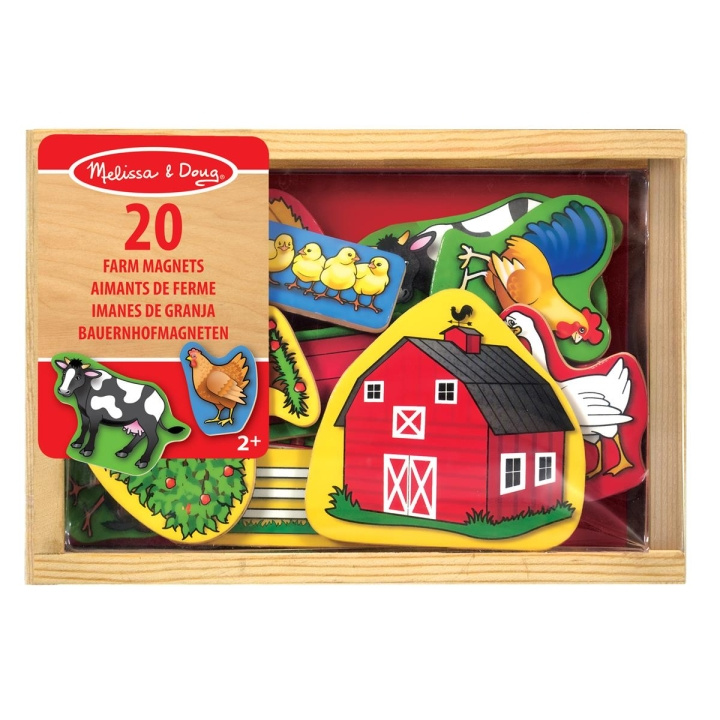 Melissa & Doug Houten Magneten Boerderij in de groep SPEELGOED, KINDER- & BABYPRODUCTEN / Speelgoed / Ambachten bij TP E-commerce Nordic AB (C79793)