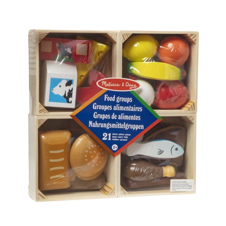 Melissa & Doug Houten Voedselgroepen in de groep SPEELGOED, KINDER- & BABYPRODUCTEN / Speelgoed / Keukenspeelgoed bij TP E-commerce Nordic AB (C79798)