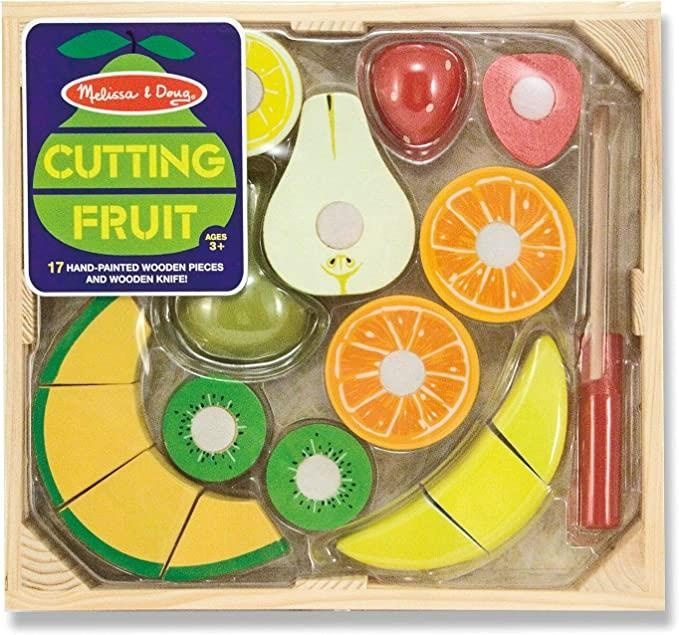 Melissa & Doug Houten Snijdend Fruit in de groep SPEELGOED, KINDER- & BABYPRODUCTEN / Speelgoed / Keukenspeelgoed bij TP E-commerce Nordic AB (C79800)