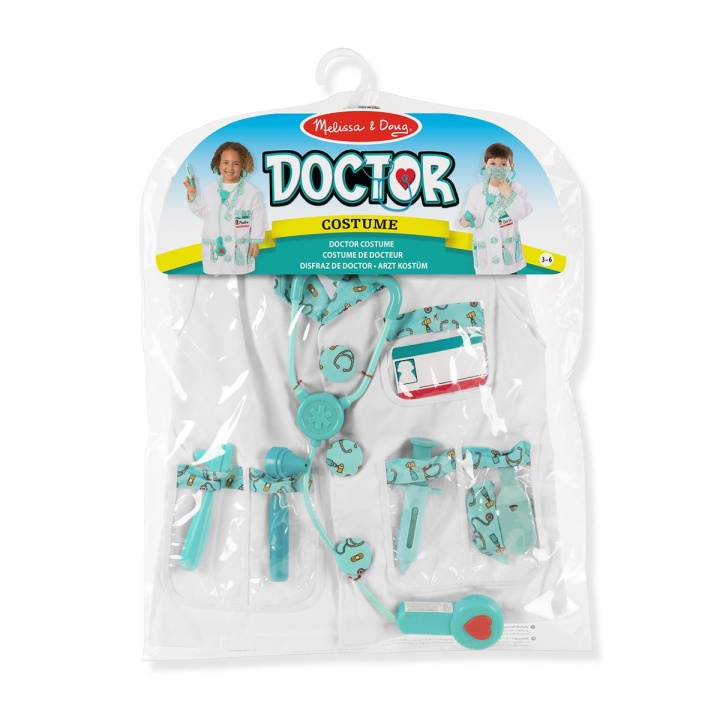 Melissa & Doug Rollenspel Kostuum Set Dokter in de groep SPEELGOED, KINDER- & BABYPRODUCTEN / Speelgoed / Gemaskered kostuums bij TP E-commerce Nordic AB (C79802)