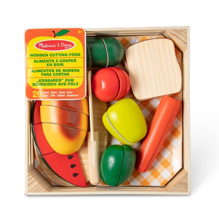 Melissa & Doug Houten snijvoedsel in de groep SPEELGOED, KINDER- & BABYPRODUCTEN / Speelgoed / Keukenspeelgoed bij TP E-commerce Nordic AB (C79804)