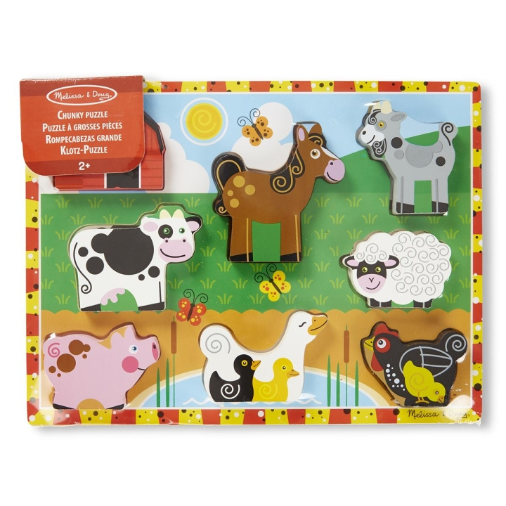 Melissa & Doug Houten Grove Puzzel Boerderij in de groep SPEELGOED, KINDER- & BABYPRODUCTEN / Speelgoed / Puzzels bij TP E-commerce Nordic AB (C79812)