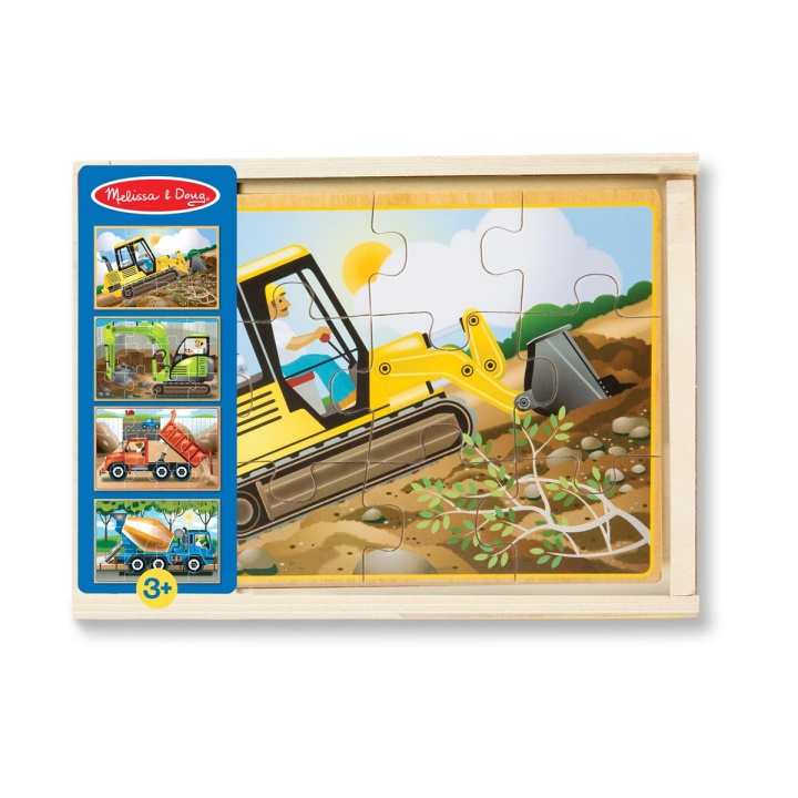 Melissa & Doug Houten Puzzels in een Doos Bouw in de groep SPEELGOED, KINDER- & BABYPRODUCTEN / Speelgoed / Kinderpuzzel bij TP E-commerce Nordic AB (C79817)