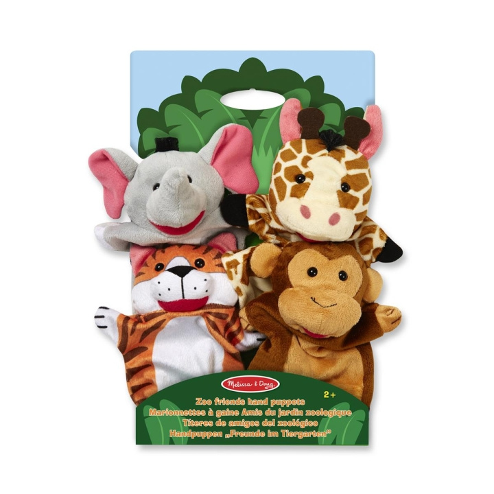 Melissa & Doug Handpoppen Zoo Vrienden in de groep SPEELGOED, KINDER- & BABYPRODUCTEN / Speelgoed / Speelgoed bij TP E-commerce Nordic AB (C79828)