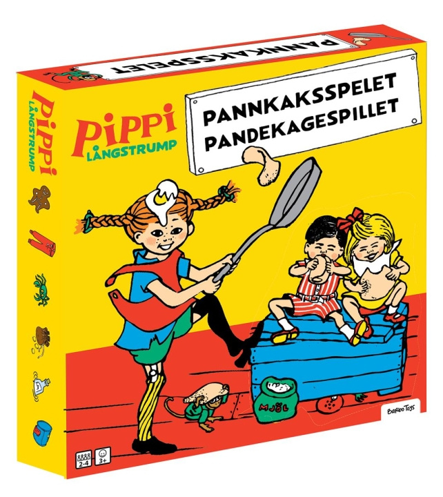 Barbo Toys Pippi Pannenkoekenspel in de groep SPEELGOED, KINDER- & BABYPRODUCTEN / Speelgoed / Bordspellen / Kinderspellen bij TP E-commerce Nordic AB (C79834)