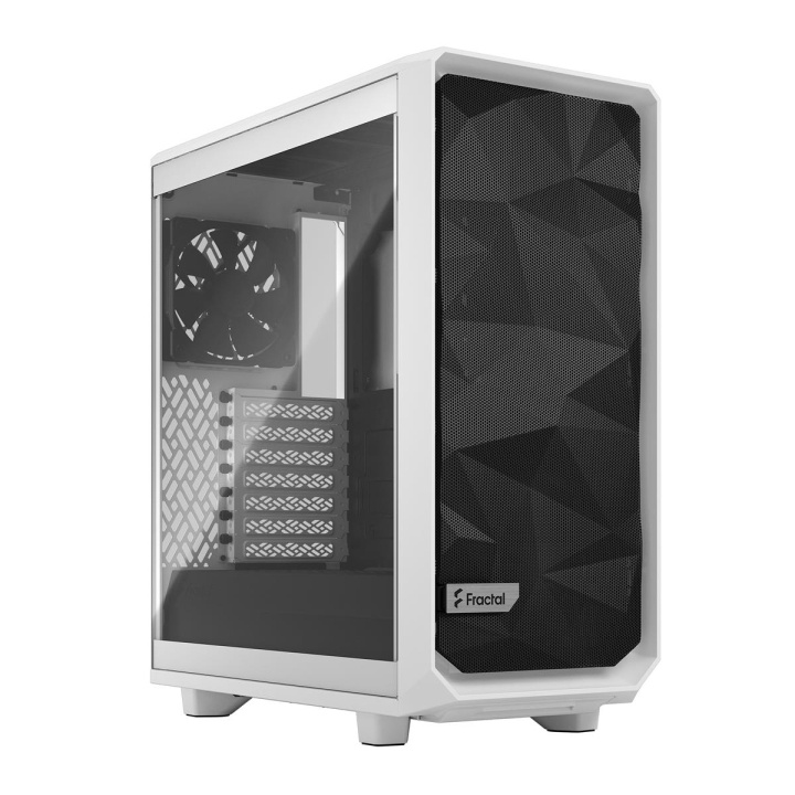 Fractal Design Meshify 2 Compact Wit TG Helder in de groep COMPUTERS & RANDAPPARATUUR / Computeronderdelen / Chassis bij TP E-commerce Nordic AB (C79894)