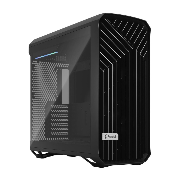 Fractal Design Torrent Zwart TG Licht getint in de groep COMPUTERS & RANDAPPARATUUR / Computeronderdelen / Chassis bij TP E-commerce Nordic AB (C79903)