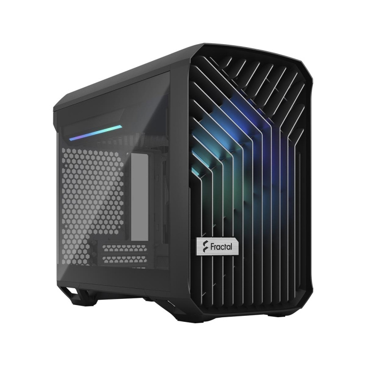 Fractal Design Torrent Nano RGB Zwart TG Lichttint in de groep COMPUTERS & RANDAPPARATUUR / Computeronderdelen / Chassis bij TP E-commerce Nordic AB (C79917)