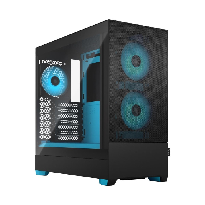 Fractal Design Pop Air RGB Cyaan Kern TG Heldere tint in de groep COMPUTERS & RANDAPPARATUUR / Computeronderdelen / Chassis bij TP E-commerce Nordic AB (C79926)