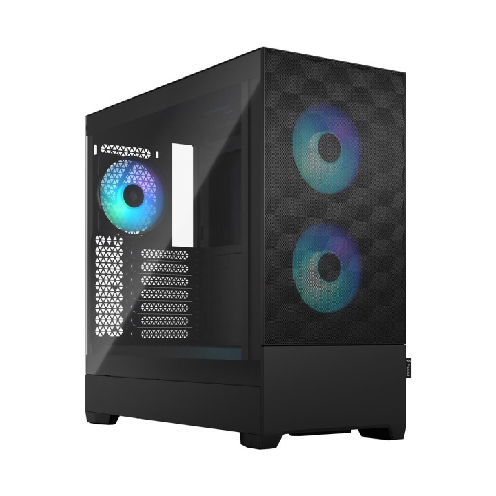 Fractal Design Pop Air RGB Zwart TG Heldere tint in de groep COMPUTERS & RANDAPPARATUUR / Computeronderdelen / Chassis bij TP E-commerce Nordic AB (C79930)