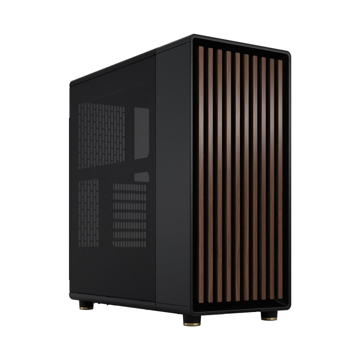 Fractal Design North Houtskool Zwart in de groep COMPUTERS & RANDAPPARATUUR / Computeronderdelen / Chassis bij TP E-commerce Nordic AB (C79945)