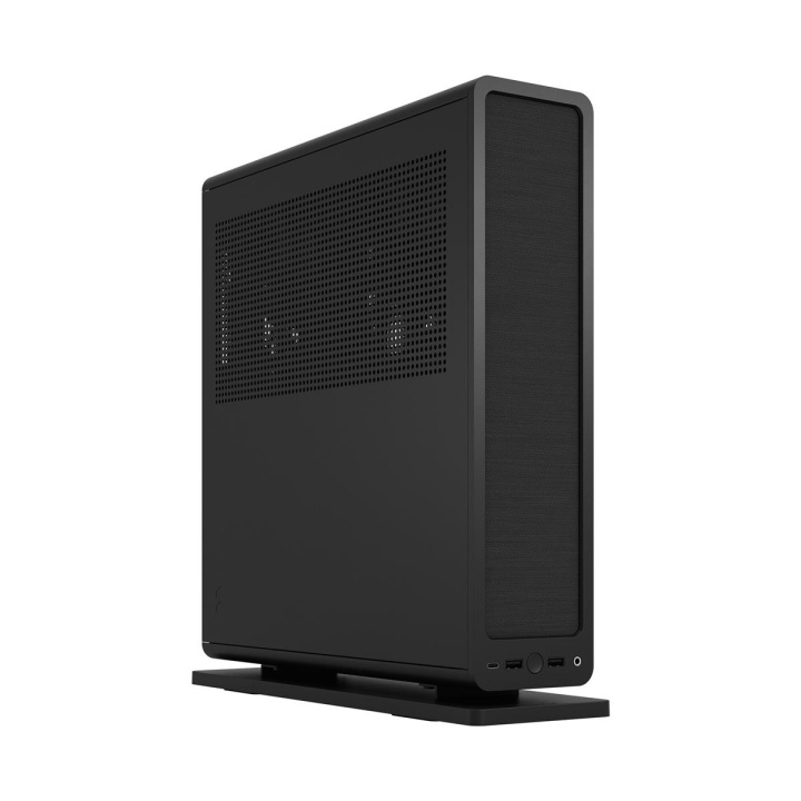 Fractal Design Ridge Zwart mITX in de groep COMPUTERS & RANDAPPARATUUR / Computeronderdelen / Chassis bij TP E-commerce Nordic AB (C79949)