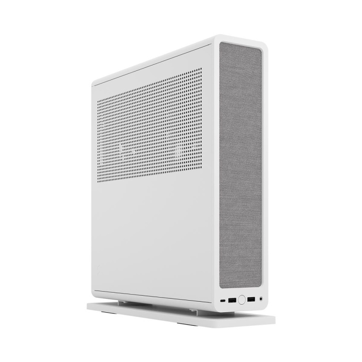 Fractal Design Ridge Wit mITX in de groep COMPUTERS & RANDAPPARATUUR / Computeronderdelen / Chassis bij TP E-commerce Nordic AB (C79950)