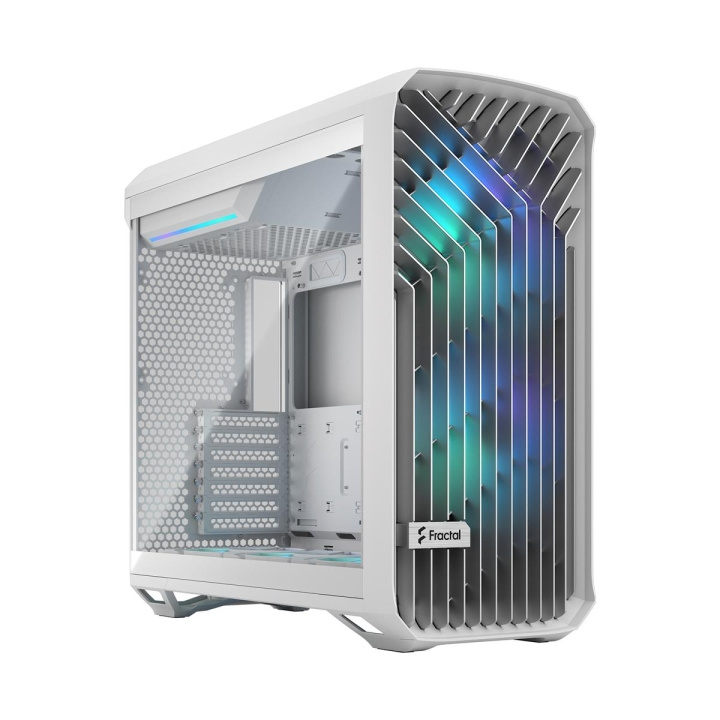 Fractal Design Torrent RGB Wit TG Heldere Tint in de groep COMPUTERS & RANDAPPARATUUR / Computeronderdelen / Chassis bij TP E-commerce Nordic AB (C79952)